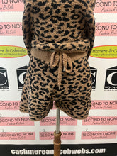 Load image into Gallery viewer, Fuzzy Animal Print Sleep Set (Size S)