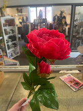 Charger l'image dans la galerie, Double Bloom Peony Stems (6 Colours)