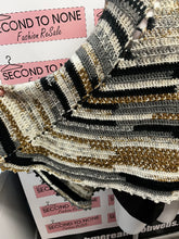 Cargar imagen en el visor de la galería, Multi Tone Handknit Poncho (One Size)