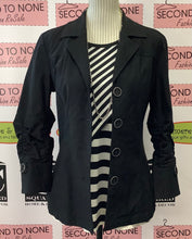 Cargar imagen en el visor de la galería, Top de fiesta a rayas de Calvin Klein (S)