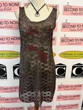 Load image into Gallery viewer, NWT Brown Mesh Cover-Up (Size L/XL)