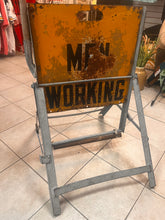 Load image into Gallery viewer, Antique "Men Working" Road Sign
