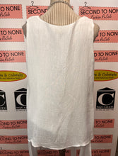 Charger l'image dans la galerie, *AS IS* Flowy White Sleeveless Top (Size L)