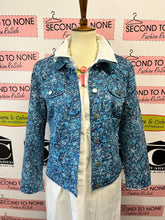 Load image into Gallery viewer, FDJ Printed Denim Jacket (Size L)