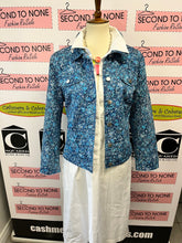 Load image into Gallery viewer, FDJ Printed Denim Jacket (Size L)
