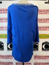 Cargar imagen en el visor de la galería, Cruisewear & Company Top azul brillante (XXXL)