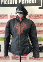 Cargar imagen en el visor de la galería, Chaqueta Biker Flame Con Armadura (XXL)