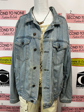 Load image into Gallery viewer, West Endd Doll Oversized Trucker Denim Jacket (Size S/M)