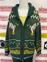 Cargar imagen en el visor de la galería, Roots Fair Isle Duck Cabin Cardigan (Unisex Size XS/S)