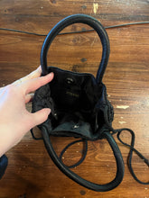 Load image into Gallery viewer, Vintage Black Beaded Evening Bag