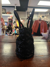 Load image into Gallery viewer, Vintage Black Beaded Evening Bag