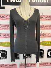 Cargar imagen en el visor de la galería, Alfred Sung Grey Long Sleeve (Size L)