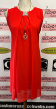 Cargar imagen en el visor de la galería, Red Coral Event Dress (Size L)
