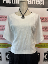 Load image into Gallery viewer, DKNY Linen Blend Boxy Top (Size XL)