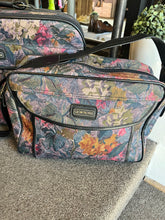 Load image into Gallery viewer, Vintage Tapestry "Globetrotter" Carry-On Bag