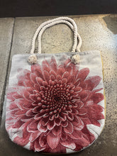Load image into Gallery viewer, Chrysanthemum Canvas Tote Bag