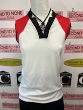 Charger l'image dans la galerie, IZOD Black, Red & White Active Tank Top (Size XL)