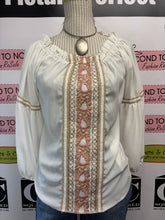 Load image into Gallery viewer, Artizan Peasant Blouse (Size XS)