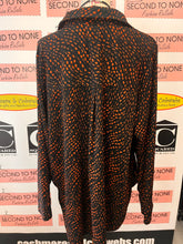 Charger l'image dans la galerie, Pennington's Black & Red Print Tunic (Size 1X)
