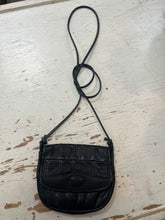 Charger l'image dans la galerie, Vintage Black Patchwork Leather Crossbody