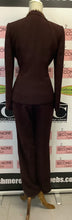 Load image into Gallery viewer, Calvin Klein Burgundy Pant Suit (Size 6)