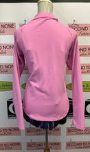 Load image into Gallery viewer, Danskin Barbie Pink Zip Up Sweater (Size L)