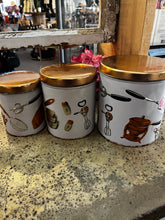 Load image into Gallery viewer, Vintage Kitchen Cannister Set
