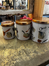 Load image into Gallery viewer, Vintage Kitchen Cannister Set