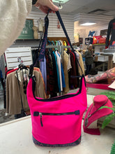 Charger l'image dans la galerie, Hot Pink Nautica Nylon Hobo-Style Bag
