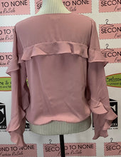 Charger l'image dans la galerie, Haut à manches tourbillonnantes Dusty Rose (M)