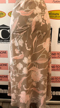 Cargar imagen en el visor de la galería, Soft Brown & Pink Floral Skirt Set (Size 14/18)