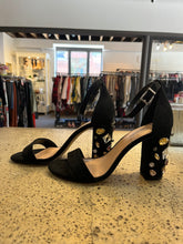 Charger l'image dans la galerie, Call It Spring Bedazzled Black Heels (Size 7.5)