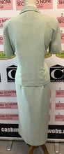 Load image into Gallery viewer, Vintage Leslie Belle Sage Green 2 Pc Dress Set (Size Petite 12)
