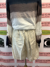 Load image into Gallery viewer, Dis Moi 100% Linen Rustic Shorts (Size M/L)