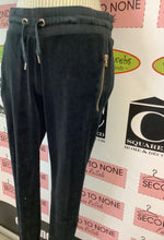 Load image into Gallery viewer, Black Velour 2 PC Pant & Sweater Set (Size S)