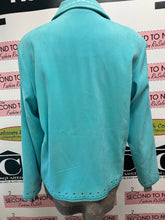 Cargar imagen en el visor de la galería, Tan Jay Ultra-Suede Jacket (Size 8P)