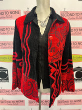 Cargar imagen en el visor de la galería, Patchwork Textured Jacket (Size S)