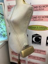 Load image into Gallery viewer, Gold Evening Knuckle Clutch