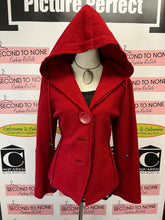 Load image into Gallery viewer, Linea Domani Red Wool Hoody (Size L)