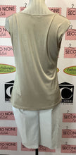Cargar imagen en el visor de la galería, Top dorado con purpurina de H&M (M)