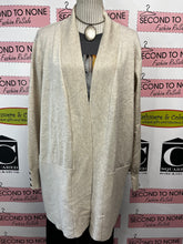 Charger l'image dans la galerie, Oatmeal Knit Long Cardigan (Size L)