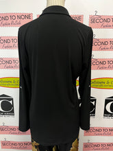 Cargar imagen en el visor de la galería, Jones New York Basic Black Top (Size M)