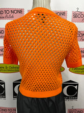 Cargar imagen en el visor de la galería, Orange “Fanta” Knit Crop Top (Size XS)