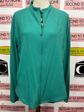 Cargar imagen en el visor de la galería, Teal Active Zip Jacket (Size XXL)