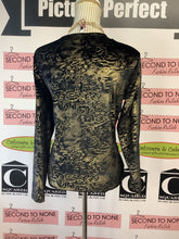 Load image into Gallery viewer, Your 6th Sense Elegant Velvet Top (Size L)