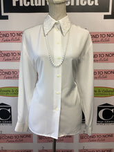 Load image into Gallery viewer, Vintage Jeremy Scott White Blouse (Size 10)
