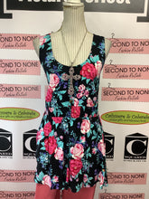 Charger l'image dans la galerie, Torrid Floral Plunge Tank (Size 2 Plus)