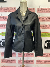 Cargar imagen en el visor de la galería, Atmosphere Cropped Leather Jacket (Size S/M)