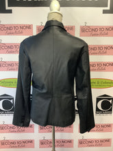 Cargar imagen en el visor de la galería, Atmosphere Cropped Leather Jacket (Size S/M)