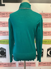 Cargar imagen en el visor de la galería, Cleo Teal Turtleneck (Size M)